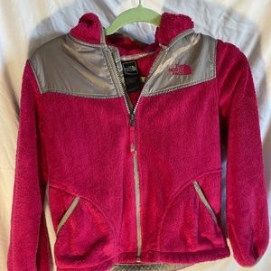 Hot Pink NorthFace jacket